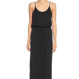 NWT Lush Black Maxi Dress (size xs)